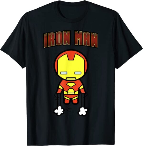 Camiseta Ironman Estilo Kawaii