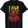 Camiseta Loki Imagen en Espectro Rojo