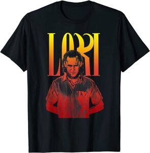 Camiseta Loki Imagen en Espectro Rojo