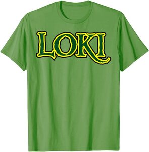 Camiseta Loki Logo Comic Clasico