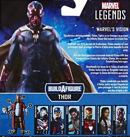 Extra de las figuras Marvel Legends Vengadores Endgame