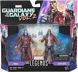 Figura Marvel Legends Guardianes de la Galaxia Yondu y Star Lord