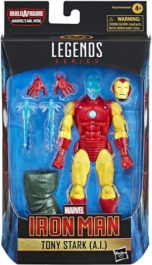Figura Marvel Legends Ironman Tony Stark (A.I)