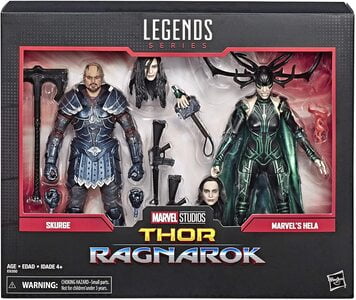 Figura Marvel Legends Thor Ragnarok Skurge y Hela