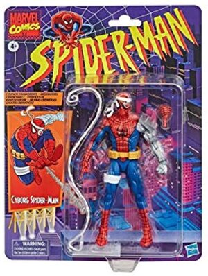 Figura Marvel Legends Vintage Marvel Comics Spider-Man Cyborg