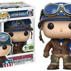 Funko Pop Capitan America 219 El Primer Vengador Edicion Limitada