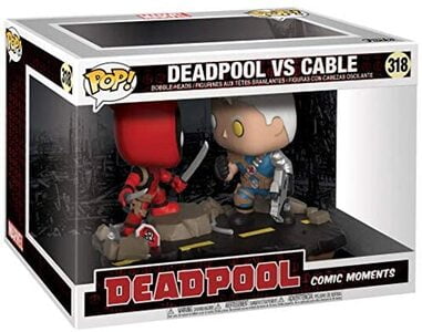 Funko Pop Especial Comic Moments 318 Deadpool Vs. Cable