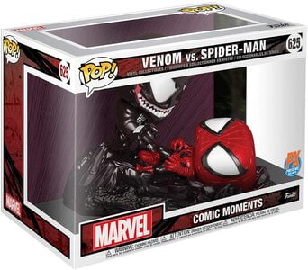 Funko Pop Especial Comic Moments 625 Spider-Man V.s Venom