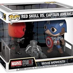 Funko Pop Especial Movie Moments 389 Craneo Rojo Vs. Capitan America