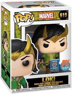 Funko Pop Loki 615 Loki Free Comic Book day