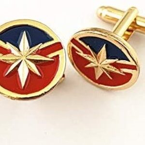 Gemelos para Camisa Capitana Marvel