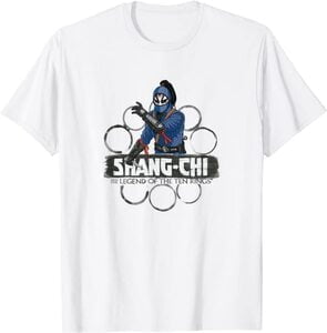 Camiseta Shang Chi y la Leyenda de los diez anillos Death Dealer Logo anillos