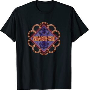 Camiseta Shang Chi y la Leyenda de los diez anillos Logo Neón