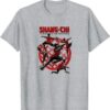 Camiseta Shang Chi y la Leyenda de los diez anillos Poses Logotipo