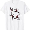 Camiseta Shang Chi y la Leyenda de los diez anillos Poses de Karate Kung Fu