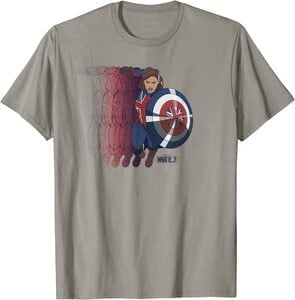 Camiseta What If Capitana Carter Poster Superpuesto