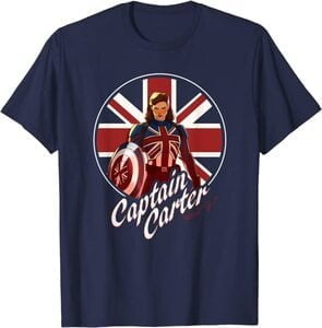 Camiseta What If Capitana Carter Super Hero