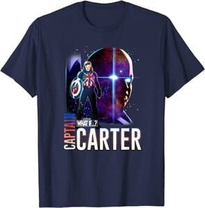 Camiseta What If Capitana Carter y el Vigilante