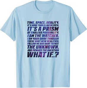 Camiseta What If El Vigilante frase de Comienzo de Capitulo