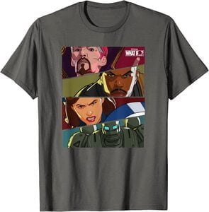 Camiseta What If Personajes Collage