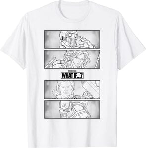 Camiseta What If Personajes con Logo Serie