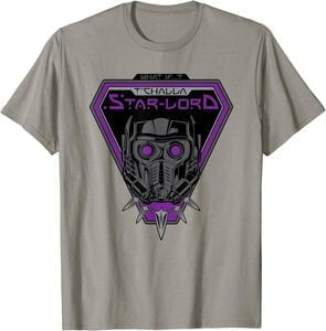 Camiseta What If T'Challa Star Lord Casco