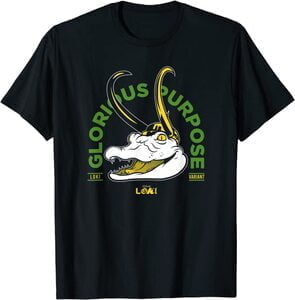Camiseta Loki Variante Cocodrilo Glorioso Proposito 2
