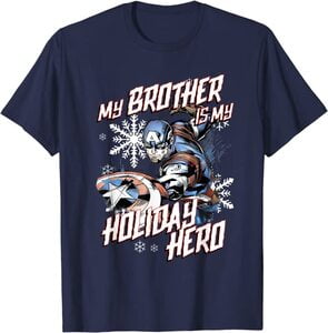 Camiseta Marvel Navidad Mi Hermano es mi Héroe