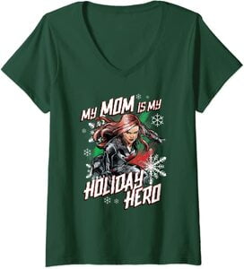 Camiseta Marvel Navidad Mi Mamá es mi Heroína