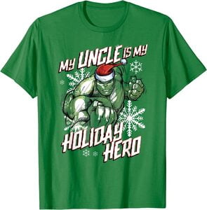 Camiseta Marvel Navidad Mi Tío es mi Héroe