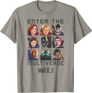 Camiseta What If Personajes Entra en el Multiverso