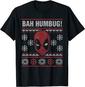 Ropa de Marvel Serie Navidad Deadpool Farsante