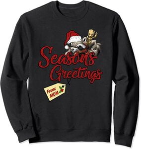 Sudadera Marvel Feliz Navidad de parte de Mamá