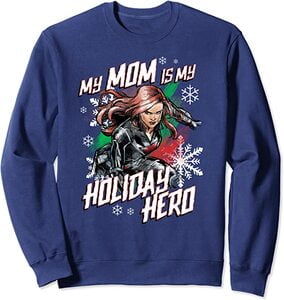 Sudadera Marvel Navidad Mi Mamá es mi Heroína