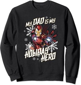 Sudadera Marvel Navidad Mi Papá es mi Héroe