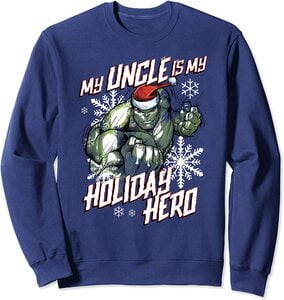 Sudadera Marvel Navidad Mi Tío es mi Héroe