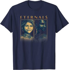 Camiseta Eternals Duo Sprite y Kingo Retrato