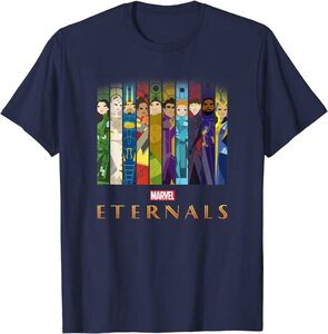 Camiseta Eternals Personajes en Ilustraciones