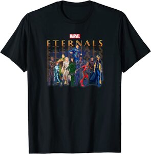 Camiseta Eternals Personajes en Pose