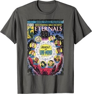 Camiseta Eternals Portada Comic Vintage