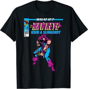Camiseta Hawkeye Ojo de Halcón Comic Retro Vintage What If
