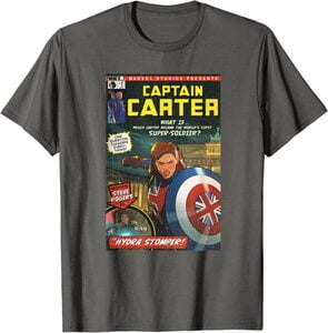 Camiseta What If Capitana Carter Portada Comic