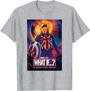 Camiseta What If Capitana Carter Poster Capítulo
