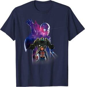 Camiseta What If El Vigilante, el AplastaHidras y la Capitana Carter