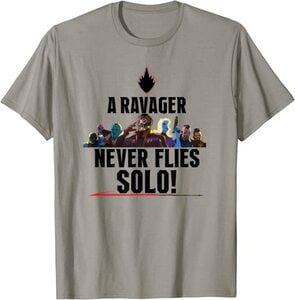 Camiseta What If Ravagers Un Saqueador Nunca Vuela Sólo