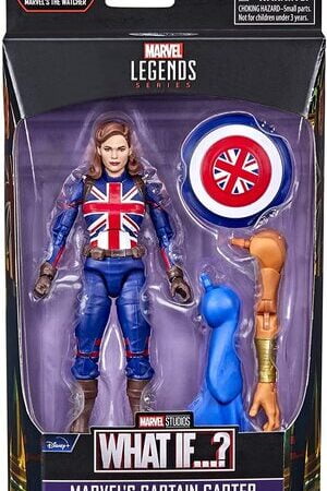 Figura Marvel Legends What If Capitana Carter