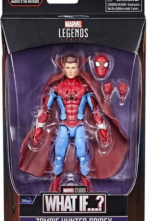 Figura Marvel Legends What If Spider-Man Caza Zombis
