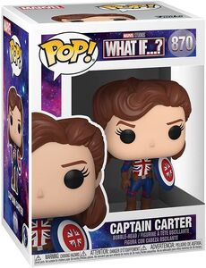 Funko Pop What If 875 Capitana Carter Exclusivo b