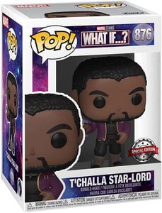Funko Pop What If 876 T'Challa Star-Lord Exclusivo b