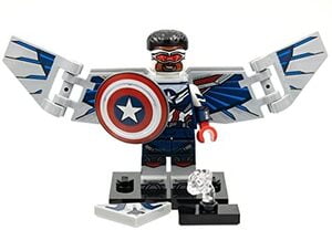 Lego Marvel Series 1. Falcon y El Soldado de Invierno Sam Wilson Captain America